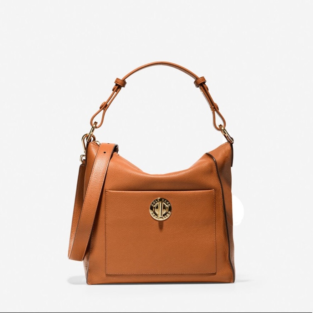 Cole Haan brandnew brown leather shoulder bag
